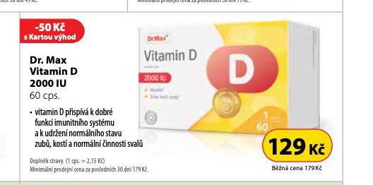 DR. MAX VITAMIN D 2000 IU