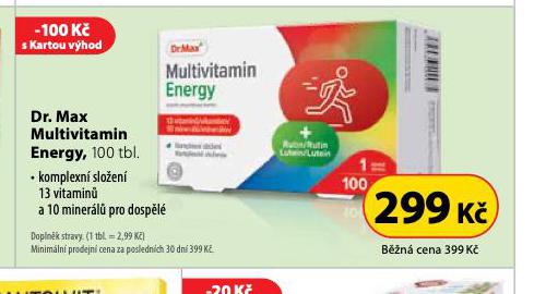 DR. MAX MULTIVITAMIN ENERGY