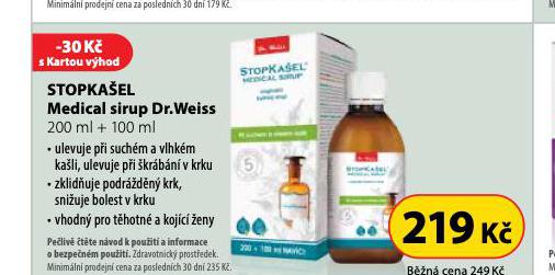 STOPKAEL MEDICAL SIRUP DR. WEISS