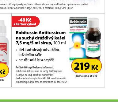 ROBITUSSIN ANTITUSSICUM NA SUCH DRDIV KAEL