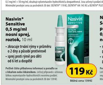 NASIVIN SENSITIVE NOSN SPREJ