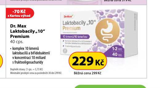 DR. MAX LAKTOBACILY 10 PREMIUM