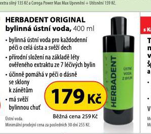 HERBADENT ORIGINAL BYLINN STN VODA