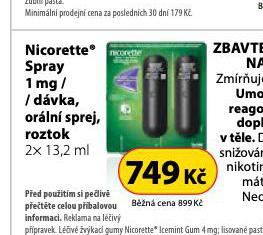 NICORETTE SPARY