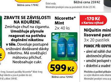 NICORETTE MINT