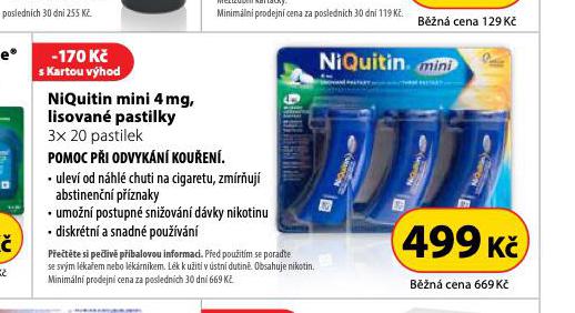 NIQUITIN MINI 