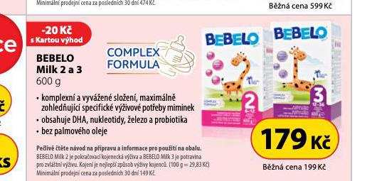 BEBELO MILK 2 A 3