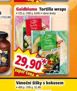 GOLDBLUME TORTILLA WRAPS