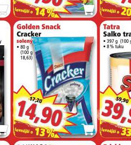 GOLDE SNACK CRACKER