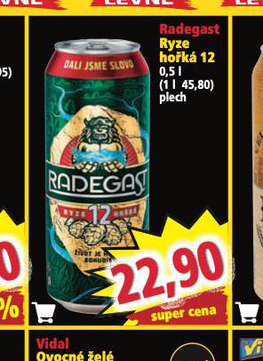 PIVO RADEGAST RYZE HOK 12