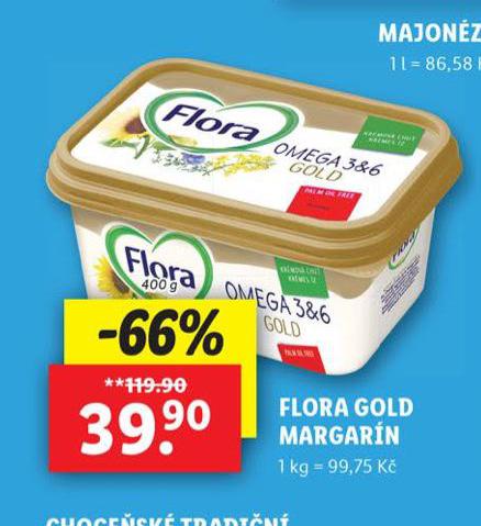 FLORA GOLD MARGARN