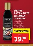 ZLIVKA S OCTEM ACETO BALSAMICO DI MODENA