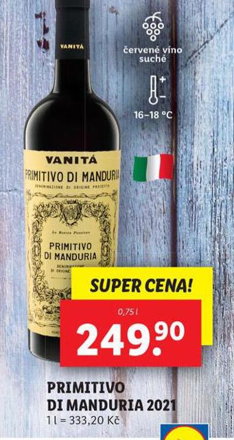 PRIMITIVO DI MANDURIA 2021