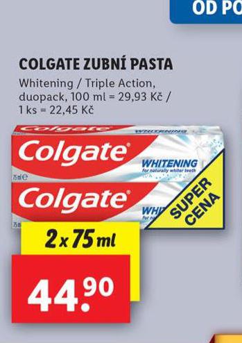 COLGATE ZUBN PASTA