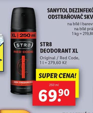 STR8 DEODORANT XL