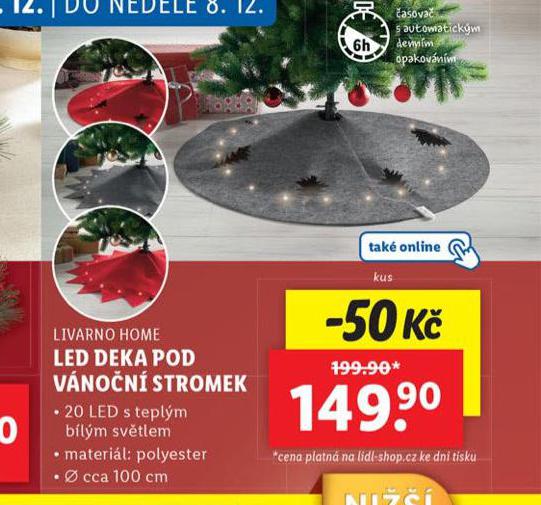 LED DEKA POD VNON STROMEK