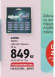 GILLETTE MACH3 NHRADN HLAVICE