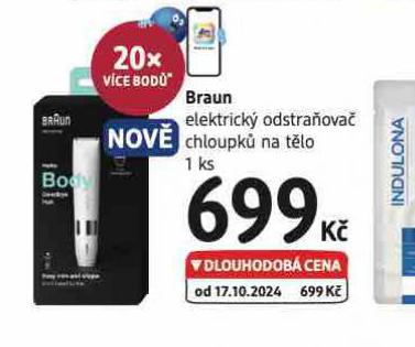 BRAUN ELEKTRICK ODSTRAOVA CHLOUPK NA TLO