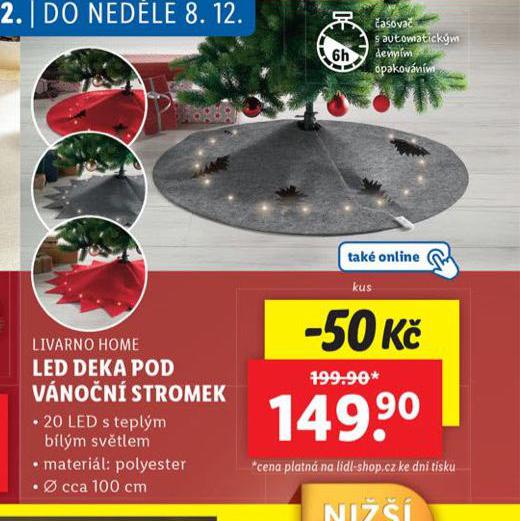 LED DEKA POD VNON STROMEK