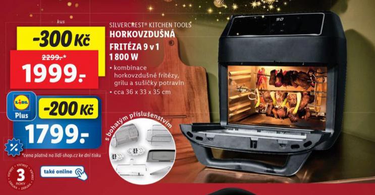 HORKOVZDUN FRITZA 9v1 1800 W