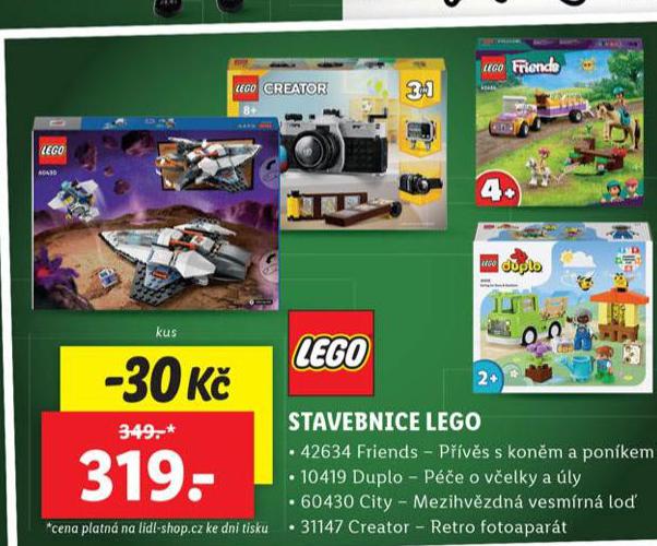 STAVEBNICE LEGO