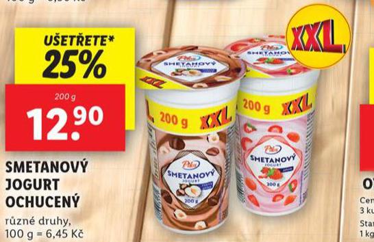 SMETANOV JOGURT OCHUCEN