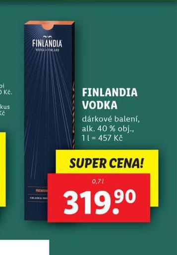 FINLANDIA VODKA