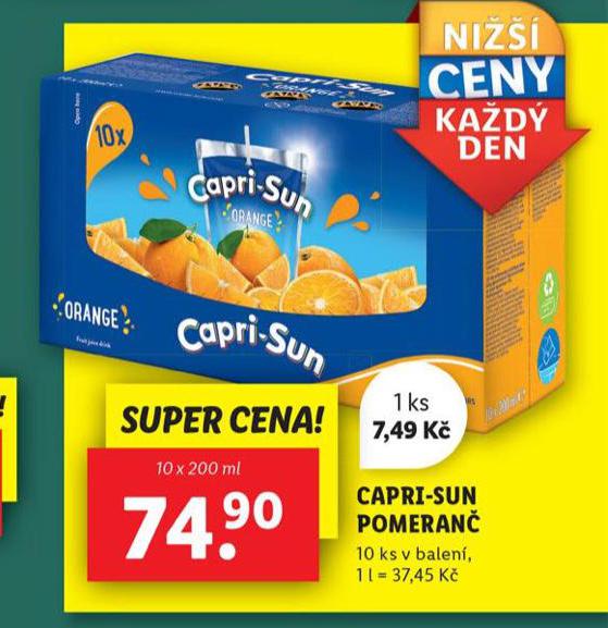 CAPRI SUN POMERAN