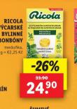 RICOLA VCARSK BYLINN BONBONY