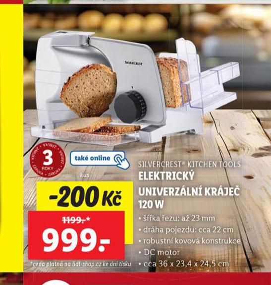 ELEKTRICK UNIVERZLN KRJE 120 W