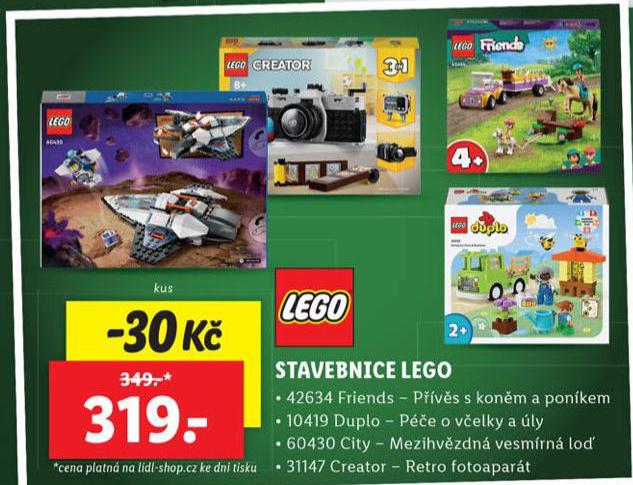 STAVEBNICE LEGO