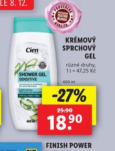 KRMOV SPRCHOV GEL