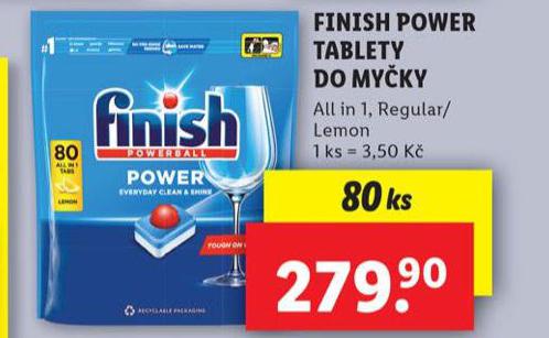 FINISH POWER TABLETY DO MYKY