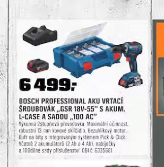 BOSCH AKU VRTAC ROUBOVK