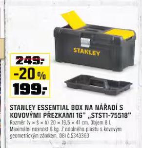 STANLEY ESSENTIAL BOX NA NAD