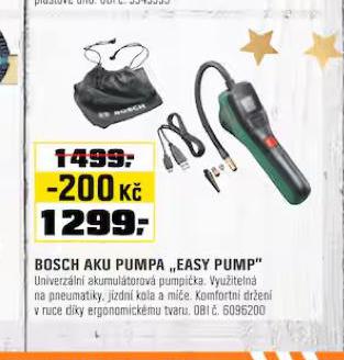 BOSCH AKU PUMPA