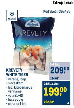 KREVETY WHITE TIGER