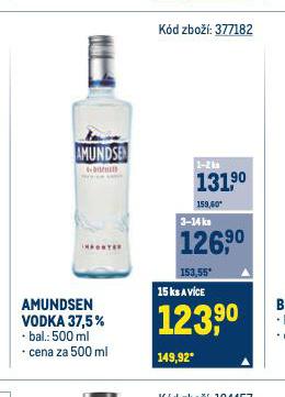 AMUNDSEN VODKA