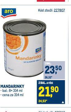 MANDARINKY