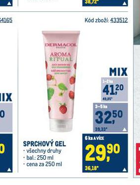 DERMACOL SPRCHOV GEL