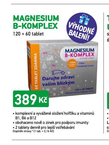 MAGNESIUM B-KOMPLEX