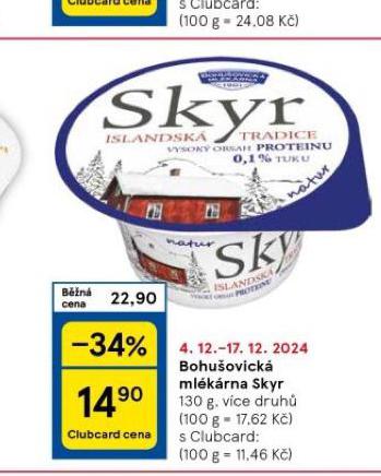 BOHUOVICK MLKRNA SKYR