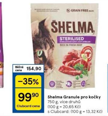 SHELMA GRANULE PRO KOKY