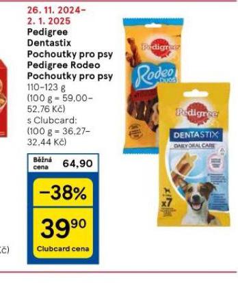 PEDIGREE POCHOUTKY PRO PSY