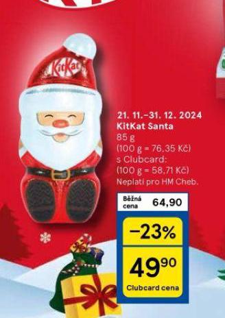 KITKAT SANTA