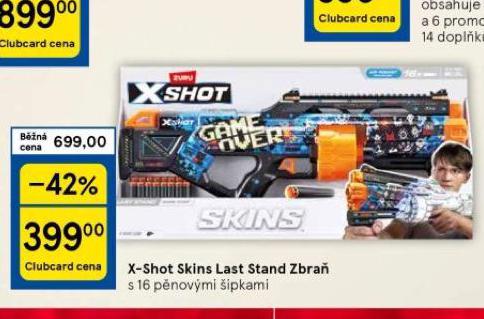 X-SHOT SKINS LAST STAND ZBRA