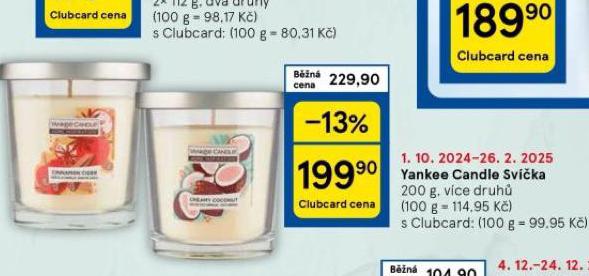 YANKEE CANDLE SVKA