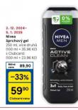 NIVEA SPRCHOV GEL