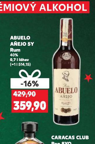 ABUELO ANEJO 5Y RUM