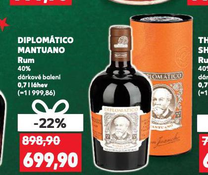 DIPLOMTICO MANTUANO RUM